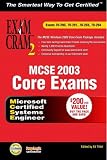MCSE Windows Server 2003 Core Exams
 Exams 70-290
 70-291
 70-293
 and 70-294
 Exams 70-290
 70-291
 70-293
 70-294
 Exams 70-290
 70-291 (Exam Cram 2),
April Que Development