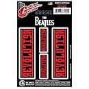 Planet Waves Beatles Guitar Tattoo Sticker, Revolution