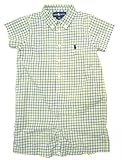 Buying Ralph Lauren Infant Romper in Yellow and Blue Check Stores
