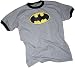 Search : Batman Classic Distressed Logo Adult Ringer T-Shirt