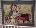 Raggedy Ann & Andy Baby Comforter-Gently used / Wall Hanging**SEE BELOW**