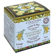 L'Occitane Face Cream, Honey, Royal Jelly and Propolis, Sensitive Skin, 1.7 oz (50 ml)