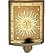 SMILING MR. SUN * CURVED PORCELAIN LITHOPHANE NURSERY KIDS NIGHT LIGHT