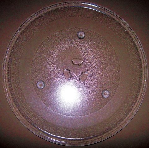 Mikrowelle Drehteller UNI DU = 288mm / 28.8 cm / Mikrowellenteller / Glasteller für Mikrowelle / Ersatzteller / Ersatz-Drehteller