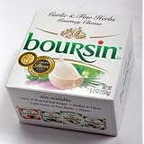 Boursin Garlic Herbs Cheese Creamy 5oz. by For The Gourmet