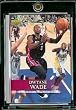 2007-08 Upper Deck First Edition # 198 Dwyane Wade - NBA Basketball Trading Card in a Protective Display Case