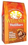 Wellness WellBar Crunchy Peanut and Honey Dog Treats, 20-Ounce Pouch