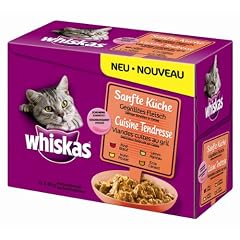 Whiskas Sanfte K�che Multipack Portionsbeutel Gegrilltes Fleisch 12 x 85 g , 1-er Pack (1 x 1 kg)