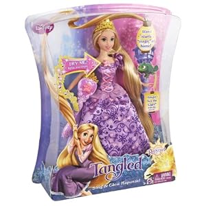 Disney Tangled Sing and Glow Light up Rapunzel Doll