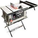 Porter-Cable 3812S PC Job Site 15 Amp 10-Inch Benchtop Table Saw with Stand