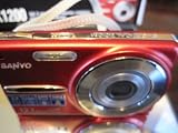 Sanyo VPC-T1200 Black 12.1MP Digital Camera with 3x Optical Zoom and 4x Digital Zoom