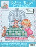 Bedtime Prayer Girl Quilt Stamped Cross Stitch Kit-34X43