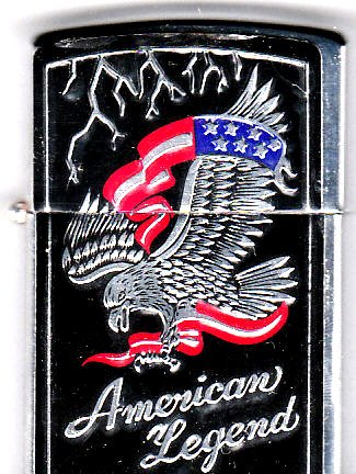 American Legend Lighter ~ Polished Crome Lighter
