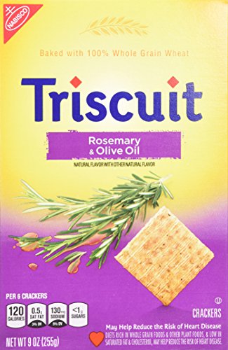 Triscuit Crackers (Rosemary and Olive Oil, 9 Ounce Box)