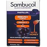 Sambucol Pastilles, Black Elderberry, 20 Count