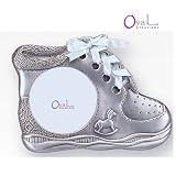Pewter Frame - Baby Boy Shoe