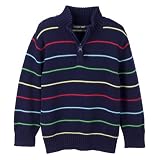 Toddler Boys' Cherokee  Striped Sweater - Indigo