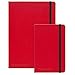 Black n' Red Casebound Hardcover Journal Notebook, Small, Red, 71 Ruled Sheets, Pack of 1 (400065004)