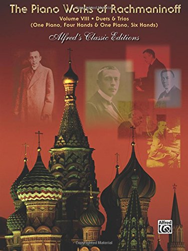 the piano works of rachmaninoff book only volume 8 viii duets  trios