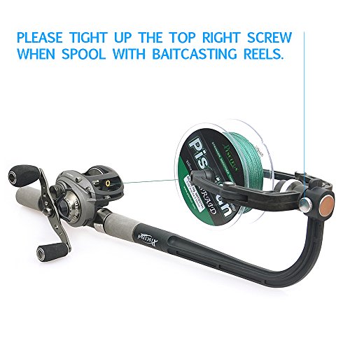 Professional Portable Spooling Station Fishing Reel Line Spooler & Winder eBay