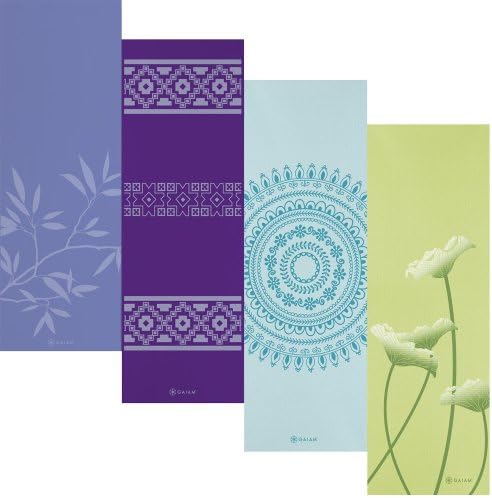 Gaiam Print Premium Yoga Mats (5mm)