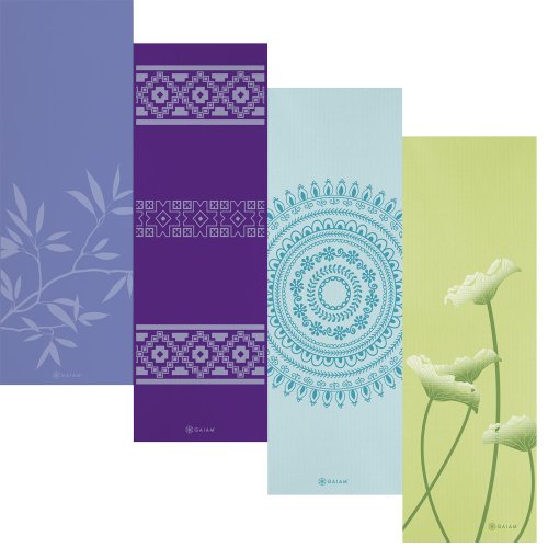Gaiam Print Premium Yoga Mats (5mm)