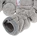 Pet Puppy Dog Love U Red Heart Bear Warm Fleece Hoodie Winter Clothes Jumpsuit Coat Clothes Hooded Coat,Asian size:XL/L/M/S/XS