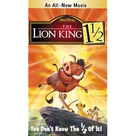 The Lion King 1 1/2 [VHS]