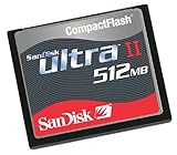 SanDisk SDCFH-512-901 512 MB Ultra II CompactFlash Card (Retail Package)