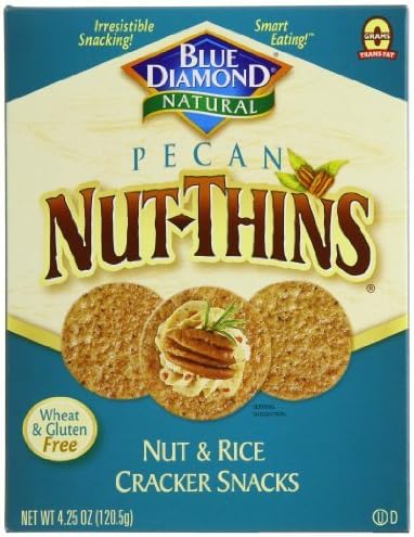 Pecan Nut-Thin Crackers (12 Boxes of 4.25oz)