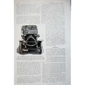 1908 ADVERT MORGAN CAR THERMOS FLASK GUTMANN ADAMS