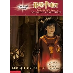 Harry Potter Learning to Fly Coloring/Activity Book with Crayons (Harry Potter)