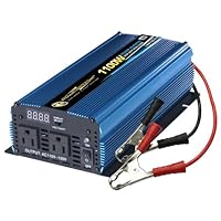 Power Bright PW1100-12 Power Inverter 1100 Watt 12 Volt DC To 110 Volt AC