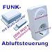Funk-Abluftsteuerung 3600 Watt mit Funk-Fenstersensor