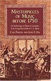 Masterpieces of Music Before 1750