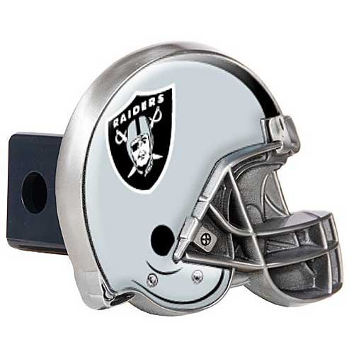 NFL Oakland Raiders Metal Helmet Trailer Hitch Cover