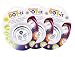 Sylvania Dot-It Self-Adhesive Bright White LED Light, Silver, 3-PACK