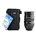 JW DLP-3 Deluxe Lens Pouch for CANON EF 135mm 1:2L ULTRASONIC / ZOOM EF-S 55-250mm 100-300mm / 75-300mm / 24-70mm NIKKOR 70-300mm / DX AF-S NIKKOR 55-300mm SMC PENTAX-DAL 1:4-5.8 55-300mm ED /SONY SAL75300 Lens + JW emall Micro Fiber Cleaning Cloth