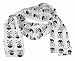 Set Of 3 Skull & Crossbones Print Head Scarves Hair Image #5