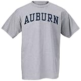 Auburn Tigers Ash Arch Logo T-shirt