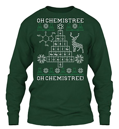 Oh Chemistree, Oh Chemistree! Ugly Christmas Tee (Medium long sleeve)