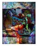 08147 The Wall 4 02 Art Giclee Poster Print by andreas kovar, 20x24