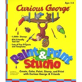 Curious George Paint and Print Studio