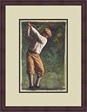The Art of Golf - The Drive by Glen Green - Framed Artwork