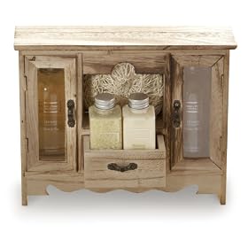 Winter In Venice - Honeysuckle Wooden Cupboard - Pamper Gift Set