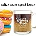 I Don't Like Morning People - Funny Glass Coffee Mug - Makes a Great Gag Gift!