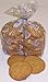 Gourmet Food : Scott's Cakes 1 lb. Peanut Butter Cookies in a Snow Woman Bag