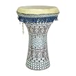 Mosaic Wooden Doumbek, Large