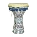 Mosaic Wooden Doumbek, Large