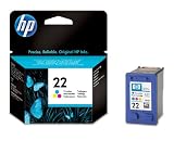  : HP Original 22 Tri-colour Ink Cartridge (5 ml)